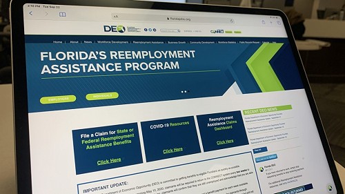 DEO website Reemployment Assistance Program Website