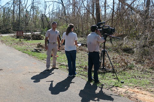Interview at Florida Caverns State Park